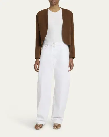 Alaïa Suede Open Blazer Jacket | Thumbnail 2 Alaïa Suede Open Blazer Jacket | Thumbnail 2
