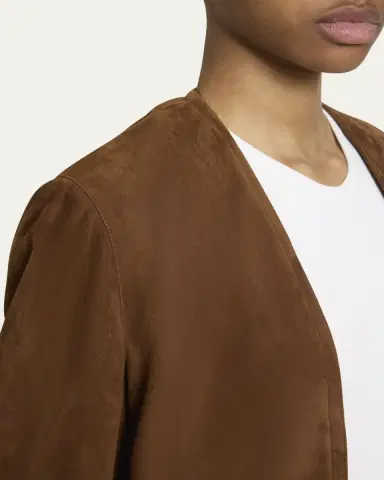 Alaïa Suede Open Blazer Jacket | Thumbnail 5 Alaïa Suede Open Blazer Jacket | Thumbnail 5