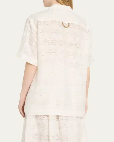 The Salting Cabana Tissue Jacquard Shirt | Thumbnail 3 The Salting Cabana Tissue Jacquard Shirt | Thumbnail 3
