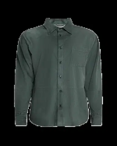 Mandelli Men's Suede Button-Front Shirt | Thumbnail 2 Mandelli Men's Suede Button-Front Shirt | Thumbnail 2