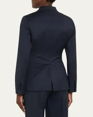 Kiton Single-Breasted Wool Blazer | Thumbnail 3 Kiton Single-Breasted Wool Blazer | Thumbnail 3