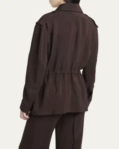 TOM FORD Viscose-Wool Field Jacket | Thumbnail 3 TOM FORD Viscose-Wool Field Jacket | Thumbnail 3