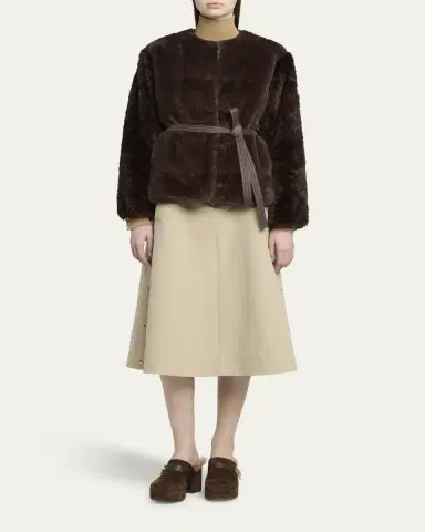 Moncler Jouillat Faux Fur Jacket | Thumbnail 2 Moncler Jouillat Faux Fur Jacket | Thumbnail 2