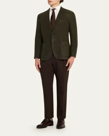 Boglioli Men's Wool Notch Lapel Single-Breasted Sport Coat | Thumbnail 2 Boglioli Men's Wool Notch Lapel Single-Breasted Sport Coat | Thumbnail 2