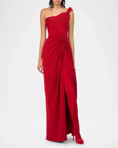 Gaurav Gupta Erytheia Sculpted One-Shoulder Column Gown | Thumbnail 2 Gaurav Gupta Erytheia Sculpted One-Shoulder Column Gown | Thumbnail 2