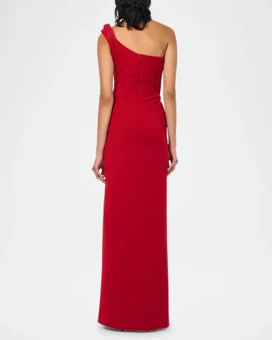 Gaurav Gupta Erytheia Sculpted One-Shoulder Column Gown | Thumbnail 3 Gaurav Gupta Erytheia Sculpted One-Shoulder Column Gown | Thumbnail 3