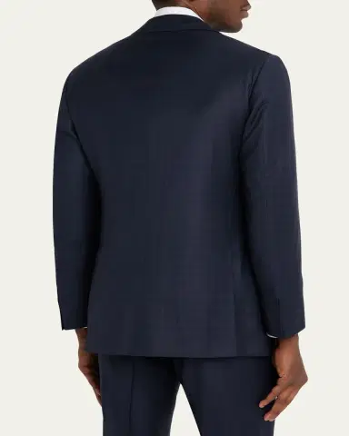 Cesare Attolini Men's Wool Chevron 130 Two-Piece Suit | Thumbnail 5 Cesare Attolini Men's Wool Chevron 130 Two-Piece Suit | Thumbnail 5