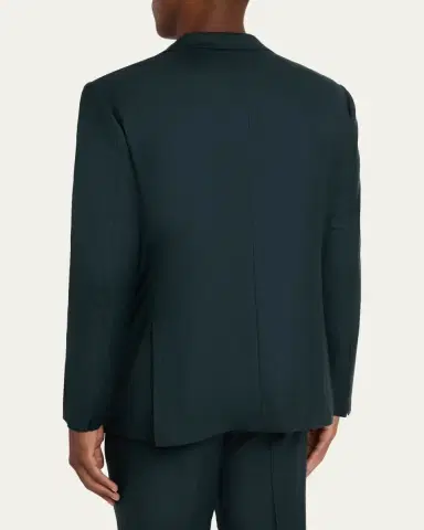 Kiton Men's Virgin Wool Modern-Fit Suit | Thumbnail 4 Kiton Men's Virgin Wool Modern-Fit Suit | Thumbnail 4