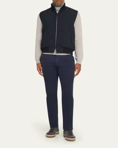 Loro Piana Men's Ampay Water-Repellent Quilted Vest | Thumbnail 2 Loro Piana Men's Ampay Water-Repellent Quilted Vest | Thumbnail 2