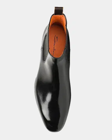 Santoni Archer Leather Chelsea Boots | Thumbnail 2 Santoni Archer Leather Chelsea Boots | Thumbnail 2