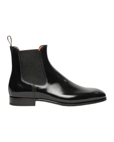 Santoni Archer Leather Chelsea Boots | Thumbnail 1 Santoni Archer Leather Chelsea Boots | Thumbnail 1