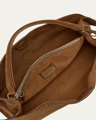 Ralph Lauren Collection The Ralph Calf-Suede Shoulder Bag | Thumbnail 4 Ralph Lauren Collection The Ralph Calf-Suede Shoulder Bag | Thumbnail 4