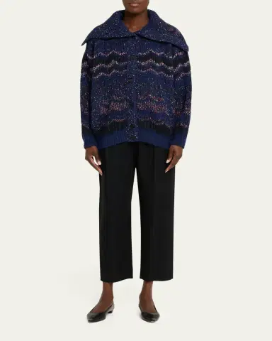 Missoni Metallic Zigzag Maxi Cardigan | Thumbnail 2 Missoni Metallic Zigzag Maxi Cardigan | Thumbnail 2