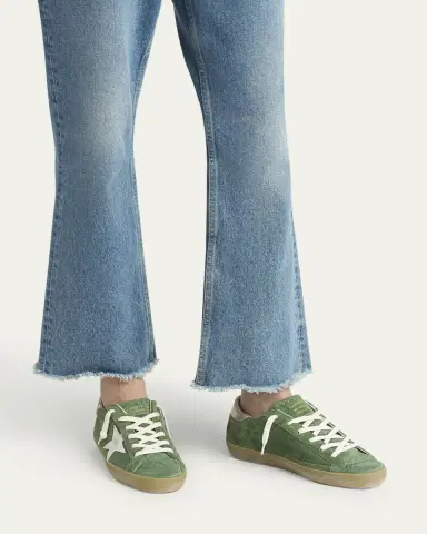 Golden Goose Superstar Mixed Leather Low-Top Sneakers | Thumbnail 2 Golden Goose Superstar Mixed Leather Low-Top Sneakers | Thumbnail 2