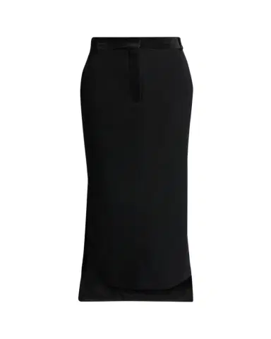 Lanvin Tailored Wool High-Low Skirt | Thumbnail 1 Lanvin Tailored Wool High-Low Skirt | Thumbnail 1