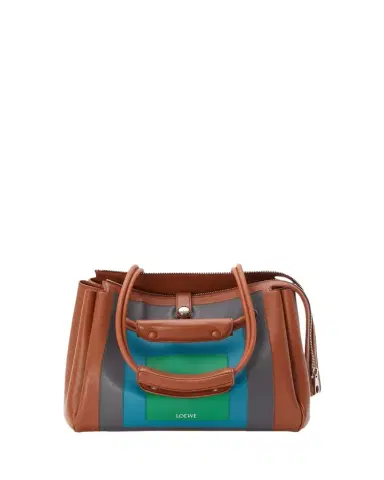 LOEWE x Albers Madrid Medium Shoulder Bag in Supple Calfskin | Thumbnail 1 LOEWE x Albers Madrid Medium Shoulder Bag in Supple Calfskin | Thumbnail 1