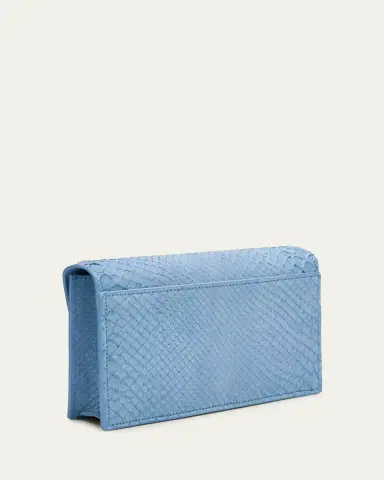 Akris Anouk Snakeskin Suede Envelope Clutch Bag | Thumbnail 3 Akris Anouk Snakeskin Suede Envelope Clutch Bag | Thumbnail 3
