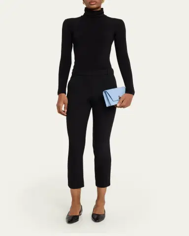 Akris Anouk Snakeskin Suede Envelope Clutch Bag | Thumbnail 5 Akris Anouk Snakeskin Suede Envelope Clutch Bag | Thumbnail 5