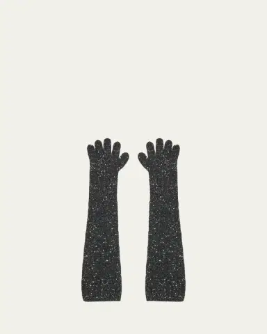 The Row Merano Cashmere Long Gloves | Thumbnail 3 The Row Merano Cashmere Long Gloves | Thumbnail 3