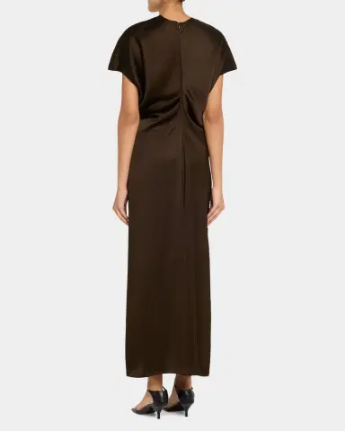 Toteme Slouch Waist Satin Maxi Dress | Thumbnail 7 Toteme Slouch Waist Satin Maxi Dress | Thumbnail 7