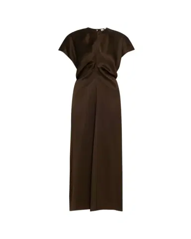 Toteme Slouch Waist Satin Maxi Dress | Thumbnail 1 Toteme Slouch Waist Satin Maxi Dress | Thumbnail 1