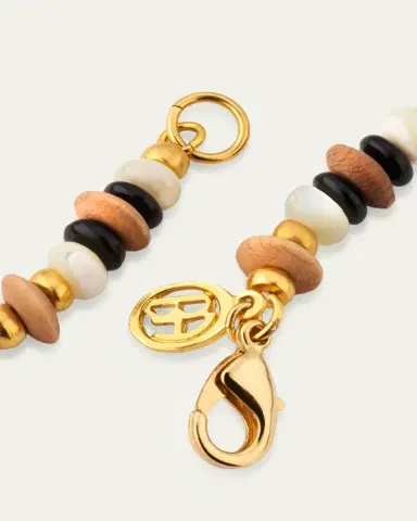 Ben-Amun Long Beaded Necklace, Brown | Thumbnail 4 Ben-Amun Long Beaded Necklace, Brown | Thumbnail 4