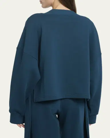 Alaïa Boatneck Oversized Sweatshirt | Thumbnail 3 Alaïa Boatneck Oversized Sweatshirt | Thumbnail 3