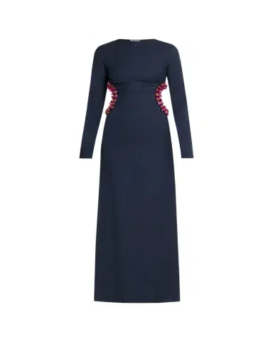 Diotima Helm Embellished Cutout Long-Sleeve Maxi Dress | Thumbnail 1 Diotima Helm Embellished Cutout Long-Sleeve Maxi Dress | Thumbnail 1