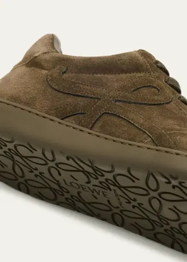 LOEWE Men's Jambo Suede Low-Top Sneakers | Thumbnail 5 LOEWE Men's Jambo Suede Low-Top Sneakers | Thumbnail 5