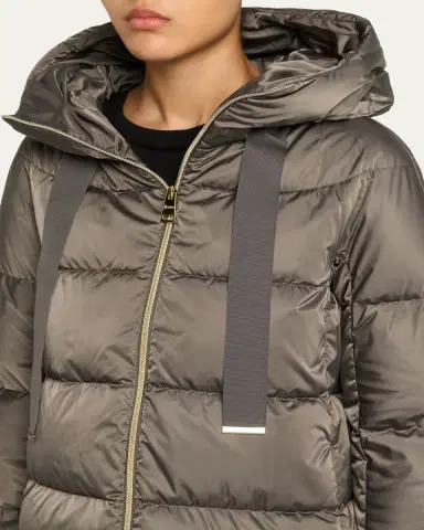 HERNO Ultralight Nylon A-Shape Hooded Down Jacket | Thumbnail 5 HERNO Ultralight Nylon A-Shape Hooded Down Jacket | Thumbnail 5