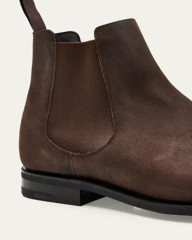 Church's Men's Amberley R 2.0 Waxed Suede Chelsea Boots | Thumbnail 3 Church's Men's Amberley R 2.0 Waxed Suede Chelsea Boots | Thumbnail 3