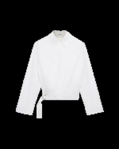 Loewe Asymmetric Twist Button-Front Shirt | Thumbnail 2 Loewe Asymmetric Twist Button-Front Shirt | Thumbnail 2