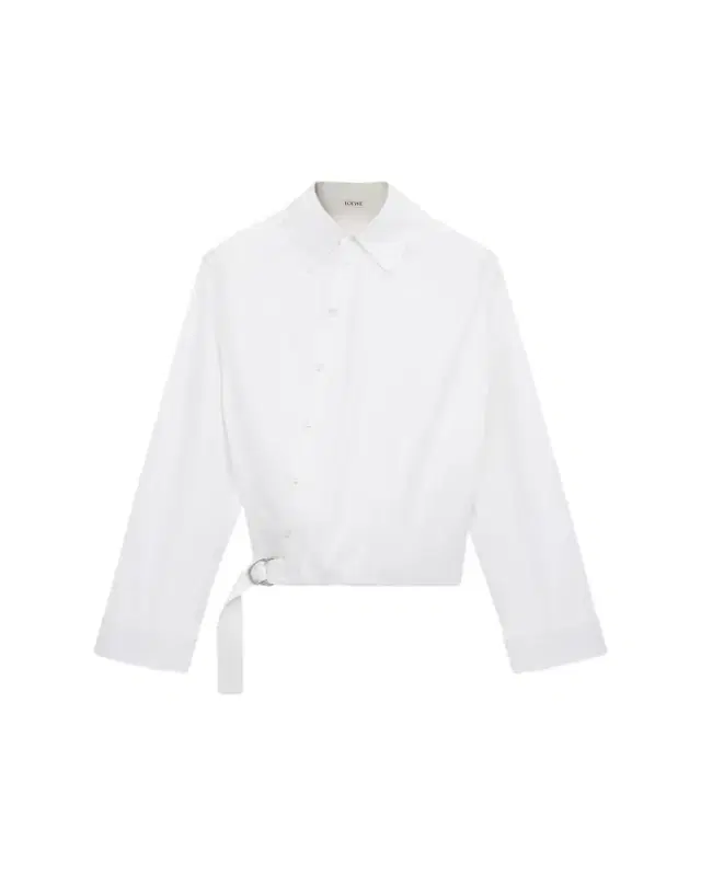 Asymmetric Twist Button-Front Shirt Asymmetric Twist Button-Front Shirt