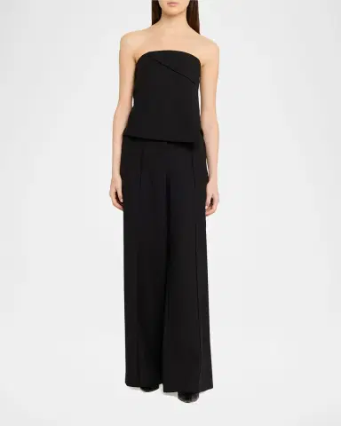 Officine Generale Azora Paneled Wool Trousers | Thumbnail 6 Officine Generale Azora Paneled Wool Trousers | Thumbnail 6