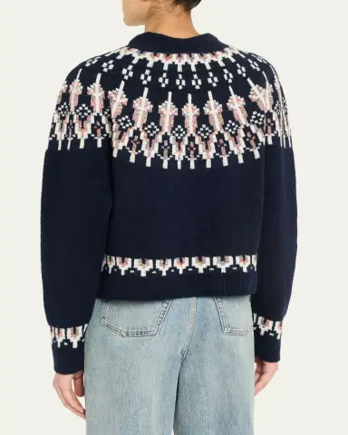 Loewe Wool-Blend Fair Isle Sweater | Thumbnail 3 Loewe Wool-Blend Fair Isle Sweater | Thumbnail 3