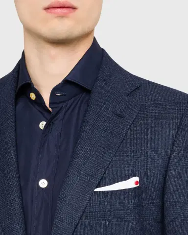 Kiton Men's Wool Tonal Plaid Single-Breasted Suit | Thumbnail 10 Kiton Men's Wool Tonal Plaid Single-Breasted Suit | Thumbnail 10