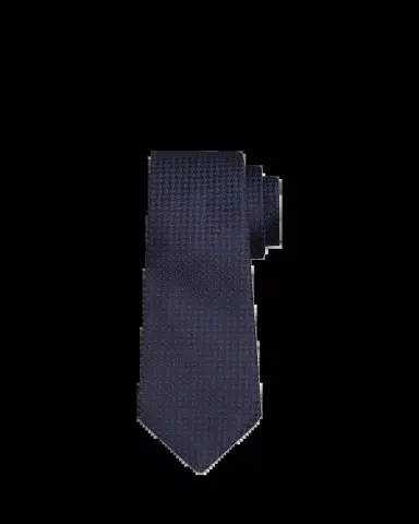 Kiton Men's Tonal Jacquard Silk 7-Fold Tie | Thumbnail 2 Kiton Men's Tonal Jacquard Silk 7-Fold Tie | Thumbnail 2