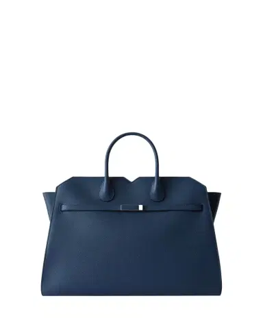Valextra Men's Milano Large Millepunte Calfskin Top-Handle Bag | Thumbnail 1 Valextra Men's Milano Large Millepunte Calfskin Top-Handle Bag | Thumbnail 1