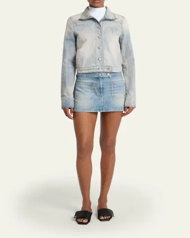 Courrèges Reedition Denim Jacket | Thumbnail 2 Courrèges Reedition Denim Jacket | Thumbnail 2