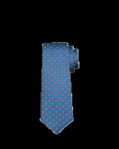 Kiton Men's Floral Medallion Silk 7-Fold Tie | Thumbnail 2 Kiton Men's Floral Medallion Silk 7-Fold Tie | Thumbnail 2
