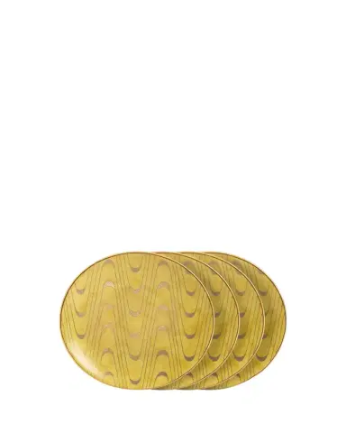 L'Objet x Fortuny Apollo Canape Plates, Set of 4 | Thumbnail 1 L'Objet x Fortuny Apollo Canape Plates, Set of 4 | Thumbnail 1