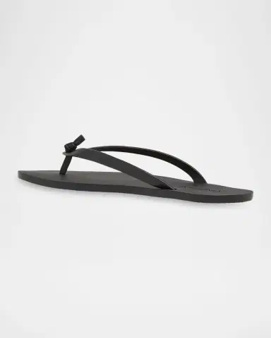 Saint Laurent Men's Leather Thong Sandals | Thumbnail 8 Saint Laurent Men's Leather Thong Sandals | Thumbnail 8