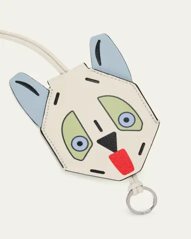 Loewe x Louis Wain Futurist Cats Keyring Bag Charm in Leather | Thumbnail 2 Loewe x Louis Wain Futurist Cats Keyring Bag Charm in Leather | Thumbnail 2