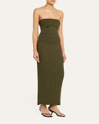 Christopher Esber Slashed Compact Knit Dress | Thumbnail 4 Christopher Esber Slashed Compact Knit Dress | Thumbnail 4
