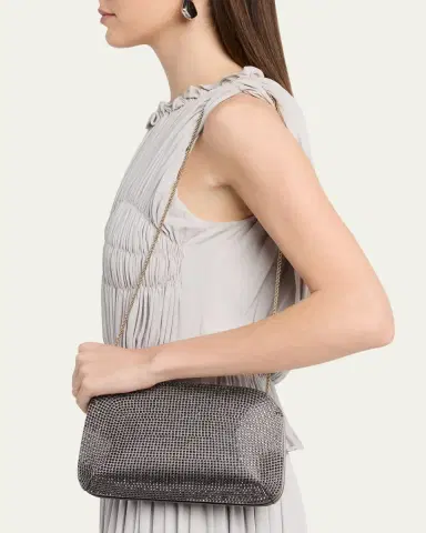 Giorgio Armani Crystal Satin Clutch Bag | Thumbnail 2 Giorgio Armani Crystal Satin Clutch Bag | Thumbnail 2