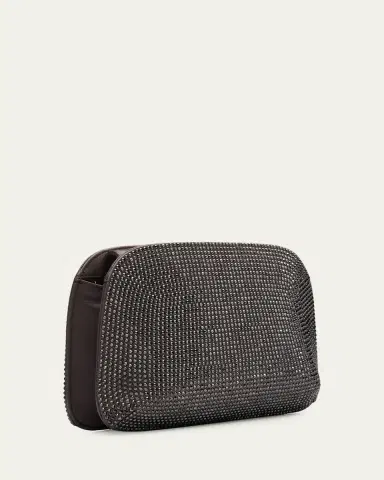 Giorgio Armani Crystal Satin Clutch Bag | Thumbnail 3 Giorgio Armani Crystal Satin Clutch Bag | Thumbnail 3