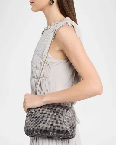 Giorgio Armani Crystal Satin Clutch Bag | Thumbnail 6 Giorgio Armani Crystal Satin Clutch Bag | Thumbnail 6