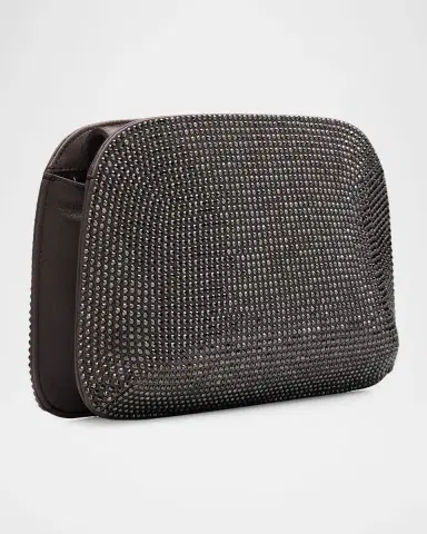 Giorgio Armani Crystal Satin Clutch Bag | Thumbnail 7 Giorgio Armani Crystal Satin Clutch Bag | Thumbnail 7