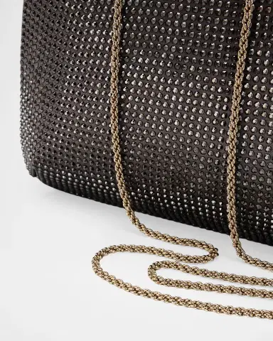 Giorgio Armani Crystal Satin Clutch Bag | Thumbnail 10 Giorgio Armani Crystal Satin Clutch Bag | Thumbnail 10