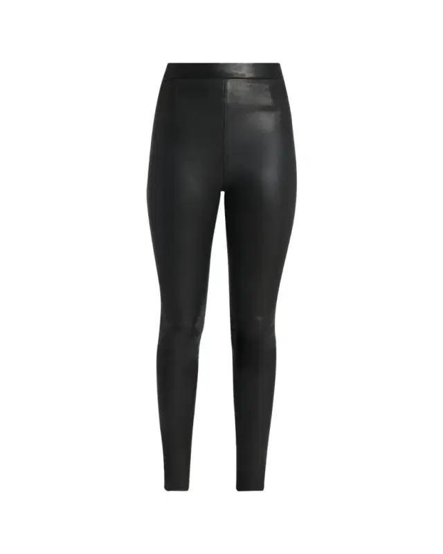 Zipped Leather Leggings Zipped Leather Leggings